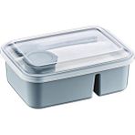 Tuppee Lunch To Go Bölmeli Sosluklu Beslenme Kabı 920 ml + 40 ml - 1 Adet
