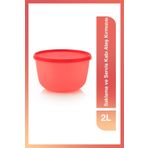 Tupperware 2 lt Kırmızı Kapaklı Saklama Kabı