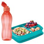 Tupperware 3 Bölmeli 1 lt Beslenme Kutusu 500 ml Suluk