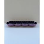 Tupperware Berrak Çerezlik Simli Mürdüm,Çeyizlik