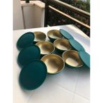 Tupperware Berrak Kase 6 Lı (Zümrüt Yeşili Gold)