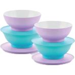 Tupperware Berrak Kase Seti 4'lü Mavi Mor