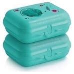 Tupperware Beslenme Kabı 2'li Istiridye Küçük Boy Mint Hsgl - 1 Adet