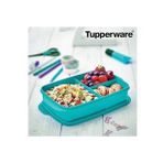 Tupperware Bölmeli Beslenme Kabı Büyük - TURKUAZ