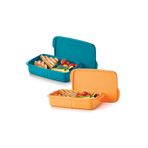 Tupperware Bölmeli Beslenme Kutusu 1L 2’li Set