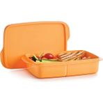 Tupperware Bölmeli Beslenme Kutusu 1l - Turuncu