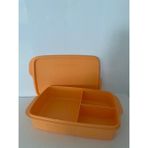 Tupperware Bölmeli Beslenme Kutusu 1lt Portakal