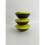 Tupperware Damla kase 3lü set 600ml