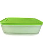 Tupperware dondurucu için kap 1,0 l beyaz yeşil düz buz kristal G36 buz kristali