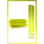 Tupperware Eco+ Bölmeli Beslenme Kutusu 1L Yeşil Çevre Dostu Malzeme ile Pratik Kullanım