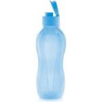Tupperware Eco Şişe 750 ml Gökyüzü Mavi Renkli Ergonomik Suluk BPA İçermez
