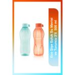 Tupperware Eco Şişe Suluk Su Mavisi ve Turuncu 2'li 500 ml
