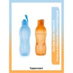 Tupperware Eco Suluk 750 ml Şeffaf Gövde ile Kolay İçerik Takibi 2'li Set