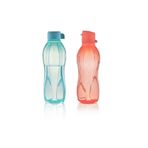 Tupperware Eco Turkuaz Flamin 500 ml 2'li Set Su Şişesi Suluk