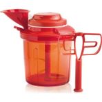 Tupperware Ekstra Süper Şef Pembe 1.35 lt Manuel Doğrayıcı