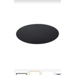 Tupperware Esnek Kesme Tahtası Yuvarlak Siyah (siyah)