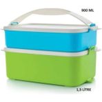 Tupperware Gezgin Set Saklama Kabı 2'li 0,9lt - 1,5lt.