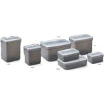 Tupperware Gri Düzenli Saklama Kapları