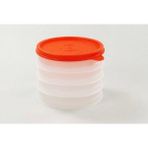Tupperware Hamburger Köfte Şekillendirici ve Saklama Kabı - 4 Adet
