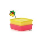 Tupperware Kare Sıkı Kapak 400 ml Saklama Kabı