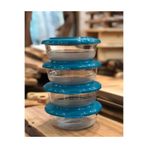 Tupperware Kristal Kase 4 Adet.