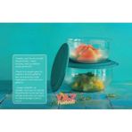 Tupperware Kristalin 3.5 L Gizemli Yeşil Saklama Kabı