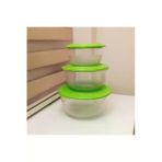 Tupperware Kristalin 3 Lü Set 3.5Lt+2.1Lt+1.1Lt Sıkı Kapak