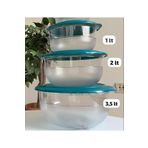 Tupperware Kristalin 3'lü 275 ml Saklama Kabı