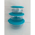 Tupperware Kristalin 3lü Set 3.5lt,2.1lt,1.1lt