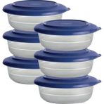 Tupperware Kristalin 6'lı 275 ML Lacivert Saklama Kabı