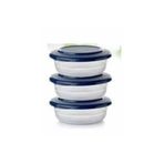 Tupperware Kristalin Kahvaltılık Set 3Lü Lacivert Kapak