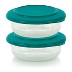 Tupperware Kristalin Kase ( 2 x 275 ml ) Yeşil