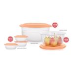 Tupperware Kristalin Saklama ve Servis Seti - Cam Göbeği