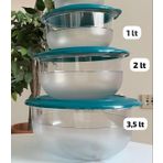 Tupperware Kristalin Set 3 Lü
