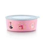 Tupperware Kurabiyem Yılbaşı 1.5 lt Pembe Saklama Kabı