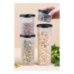 Tupperware Oval Kuru Gıda Kabı 4'lü Set 200ML+440ML+650ML+890ML