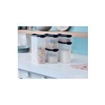 Tupperware Oval Kuru Gıda Saklama Kabı 5'li set
