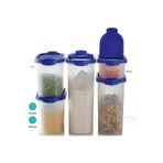 Tupperware Oval Set Beşli Saklama Kabı