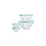Tupperware Pırlanta Servis 4'lü Saklama Kabı
