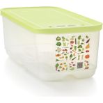 Tupperware Plastik Saklama Kabı 6,1L Atmosfer Kontrollü Havalandırma Tekli 38x18,8x13,5 cm