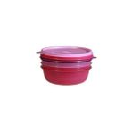 Tupperware Saklama Kabı 600 ml Üçlü Set Şeker Kap - Mor