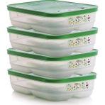 Tupperware Sera 4x1.8 lt Yatay Buzdolabı Saklama Kabı