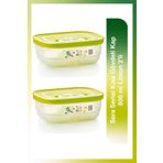 Tupperware Sera Serisi Kısa Gövdeli Buzdolabı Saklama Kabı Limon 2'li Set 800 ml