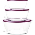 Tupperware Servis Seti 3 Lü - Şeffaf