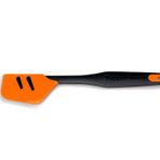 Tupperware Silikon spatula 29,4 cm – Çift taraflı başlık karıştırmak için kazıma kazıma yapılabilir – Platin silikon BPA içermez – Bulaşık makinesinde yıkanabilir – Gri