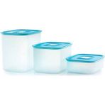 Tupperware Su Turkuaz Set 3'lü (Saklama Kabı) Hasgül