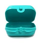 Tupperware to Go Mini-Twin açık turkuaz beslenme çantası boyut 1
