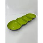 Tupperware yeşil berrak cerezlik