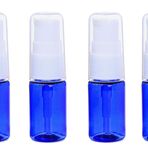 TUPWEL 12 ADET 10 ML / 9,6 g BPA İçermeyen Mavi Plastik Boş Pompa Pres Şişeleri Makyaj Fondötenleri için Kavanoz Tüp Kapları Kozmetik Serumları Cilt Bakımı Losyon Krem Sıvı Tuvalet Malzemeleri Uçucu Yağlar