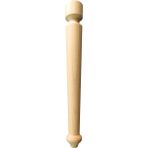 Turan Ahşap Ahşap Sandalye-Puf-Berjer-Sehpa Için Torna Ayak / Uzunluk:42 cm